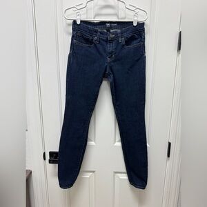 GAP Women's Dark Blue Skinny Jeans